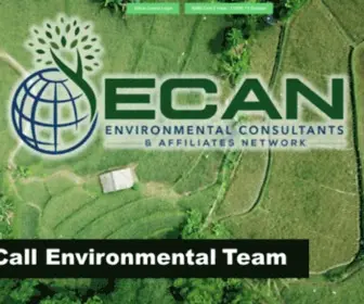 Ecanllc.com(Environmental Consultants and Affiliates Network (ECAN)) Screenshot