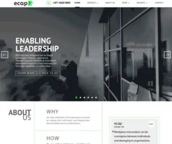 Ecap.ae(Leadership Advisory Consulting) Screenshot