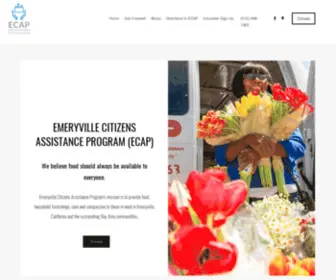 Ecapprogram.com(Emeryville Citizens Assistance Program) Screenshot