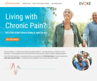 Ecapstudy.com(ECAP Study for Chronic Pain) Screenshot