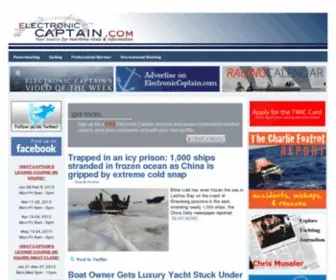 Ecaptain.com(Electronic Captain) Screenshot