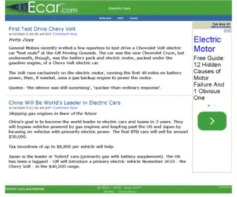 Ecar.com(Baustelle) Screenshot