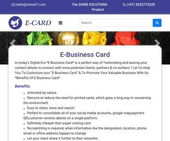 Ecard07.com(E Business Card) Screenshot