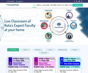 Ecareerpoint.com(Kota Best Online Classes) Screenshot