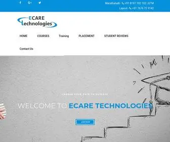 Ecaretechnologies.info(Best SAP) Screenshot