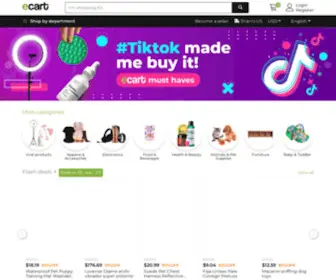 Ecart.com(Unique Shopping Marketplace Experience) Screenshot