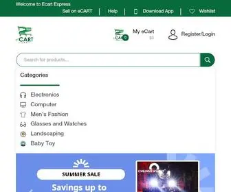 Ecartexpress.net(Ecart Express) Screenshot