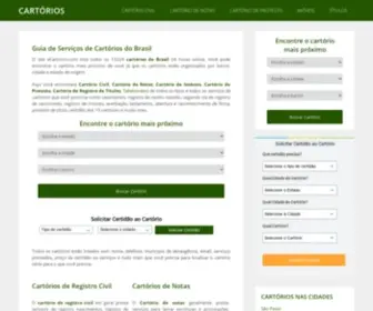 Ecartorios.com(Cartórios) Screenshot