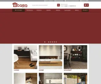 Ecasashop.com.br(Ecasa Shop) Screenshot