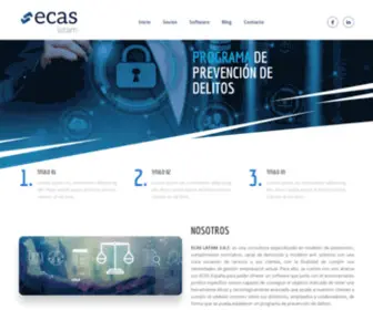 Ecaslatam.com(Ecas Latam) Screenshot
