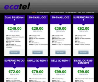 Ecatel.co.uk(Ecatel) Screenshot
