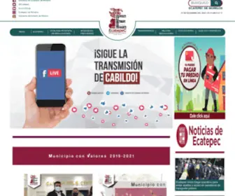 Ecatepec.gob.mx(Ecatepec) Screenshot
