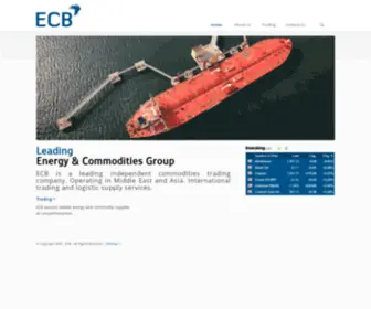 EcbGlobal.com(ECB) Screenshot