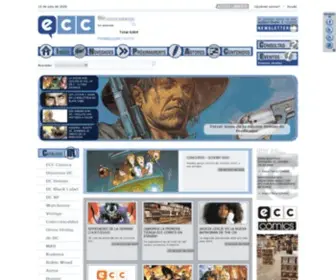 Ecccomics.com(Cómics) Screenshot