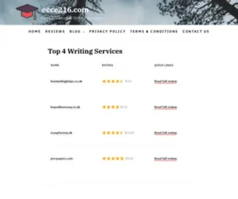 Ecce216.com(Best Academical Writing Services) Screenshot