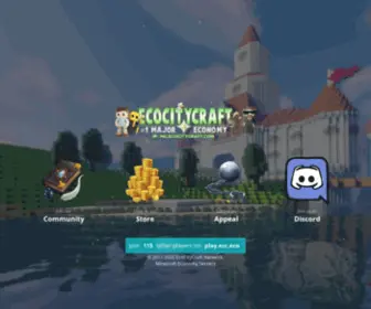 ECC.eco(Top Minecraft Economy Servers) Screenshot