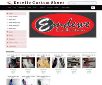 Eccellocustomshoes.com(Eccello Custom Shoes) Screenshot