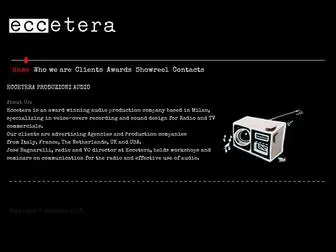 Eccetera.tv(Eccetera Produzioni Audio) Screenshot