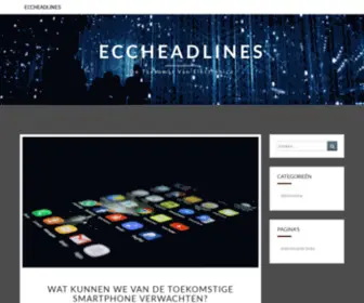 Eccheadlines.nl(De toekomst van electronica) Screenshot