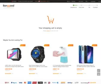 Eccheckout.com(Online shopping for cool gadgets) Screenshot