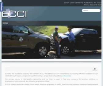 Ecci.com(Engineering, Compliance, & Construction, Inc) Screenshot