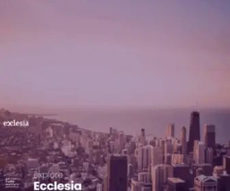 Ecclesianet.org(A missional church network) Screenshot