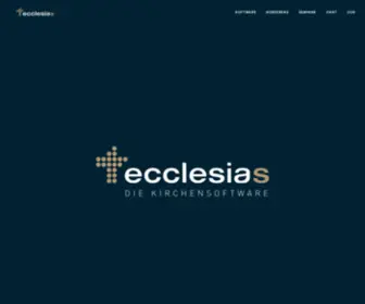 Ecclesias.de(HOME) Screenshot