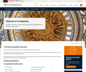 Ecclesiastical.ie(Ecclesiastical Insurance) Screenshot
