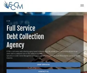 ECCM.co.za(Executive Credit Control Management) Screenshot