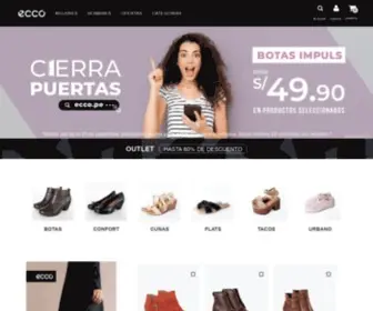 Ecco.com.pe(Perú) Screenshot