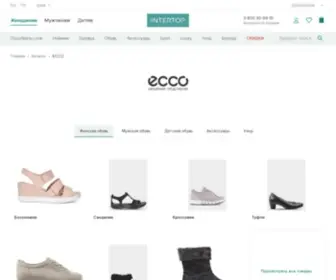 Ecco.com.ua(Каталог бренда ECCO) Screenshot