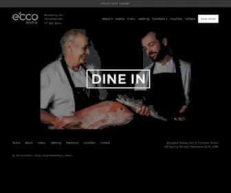 Eccobistro.com(Award Winning Restaurant) Screenshot