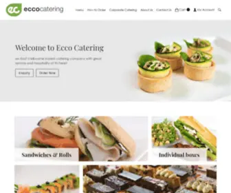 Eccocatering.com.au(Ecco Catering) Screenshot