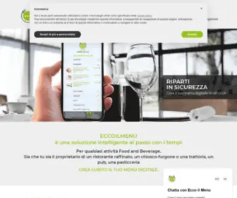 Eccoilmenu.it(Ecco il menu) Screenshot