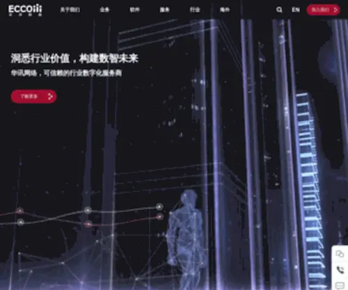 Eccom.com(华讯网络) Screenshot