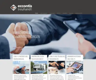 Eccontis.at(Eccontis treuhand gmbh) Screenshot