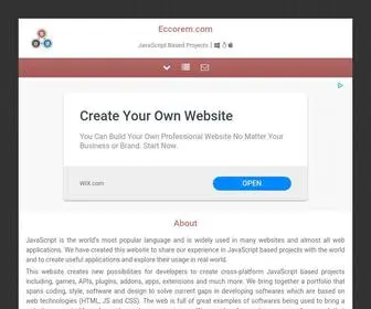 Eccorem.com(Stay on the edge of technology with) Screenshot