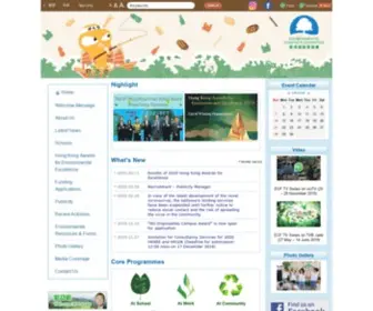 ECC.org.hk(Environmental Campaign Committee) Screenshot