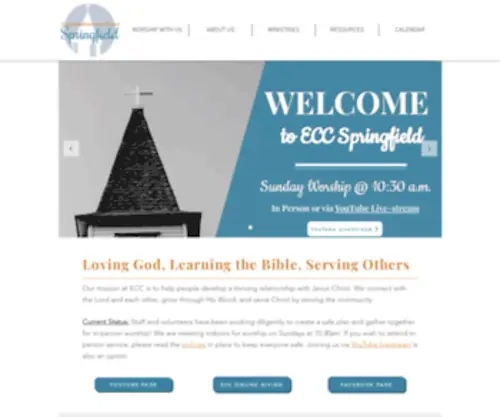 Eccspringfield.org(ECC Springfield) Screenshot