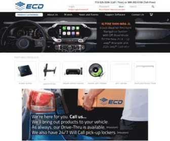 ECDcom.com(Electronic Custom Distributors (ECD)) Screenshot