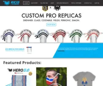 ECDlax.com(ECD Lacrosse) Screenshot