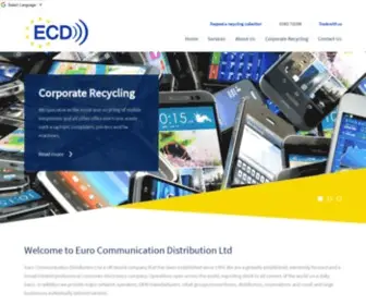 ECDLTD.com(Euro Communications Distribution Ltd) Screenshot