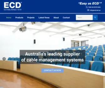 ECD.net.au(Electric Cable Duct Systems) Screenshot