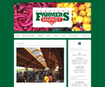 ECDowntownfarmersmarket.com(Eau Claire Downtown Farmers Market) Screenshot