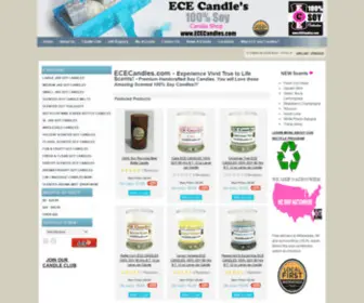 Ececandles.com(Experience Vivid True To Life Scents) Screenshot