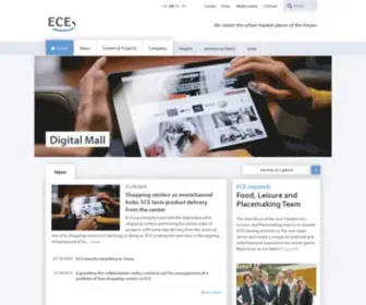 Ece.com(ECE Projektmanagement G.m.b.H) Screenshot