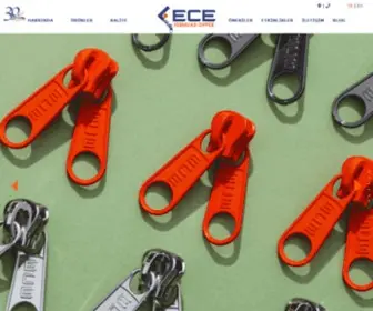 Ecefermuar.com.tr(Fermuar Çeşitleri ve Fermuar İmalatçıları) Screenshot