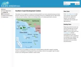 Ecenterdirect.com(Central Coast Development Centers) Screenshot