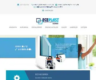 Eceplast.com.tr(Ve Pencere Sistemleri) Screenshot