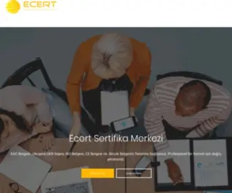 Ecert-TR.com(Ecert Sertifika Merkezi) Screenshot